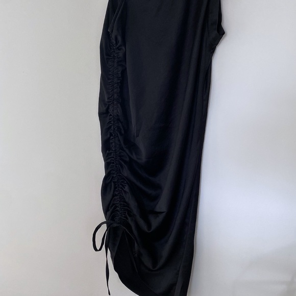 Alexander Wang NWT One Shoulder Ruched Dress - Picture 7 of 9